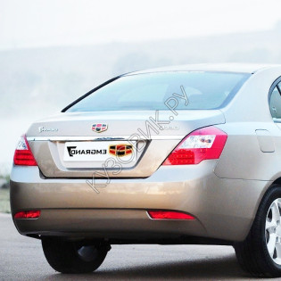 Бампер задний (без парктроника) в цвет кузова Geely Emgrand EC 7 (2009-2016) седан